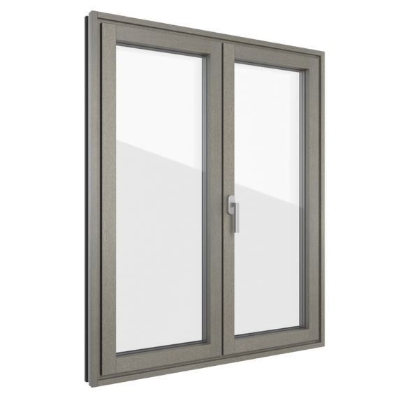 FIN-Project Nova-line Plus 78/95 Aluminium-Holz