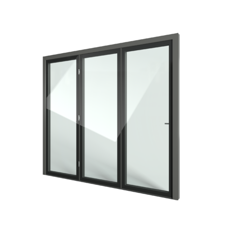 FIN-Fold Nova-line Plus 88 aluminium-aluminium