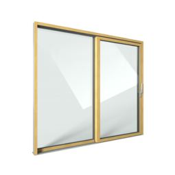 FIN-Slide Slim-line 170 Aluminium-Holz
