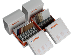 Jeu d’échantillons aluminium