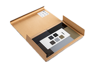 Set campioni vetro smaltato