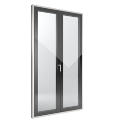 FIN-Window Slim-line Cristal 77 PVC-PVC