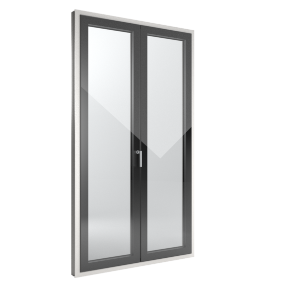 FIN-Window Slim-line Cristal 90