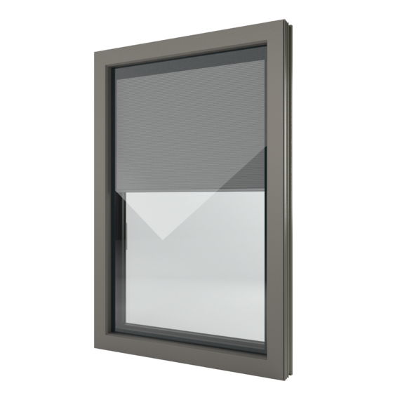 FIN-Window Nova-line Twin C 90+8 aluminium-PVC