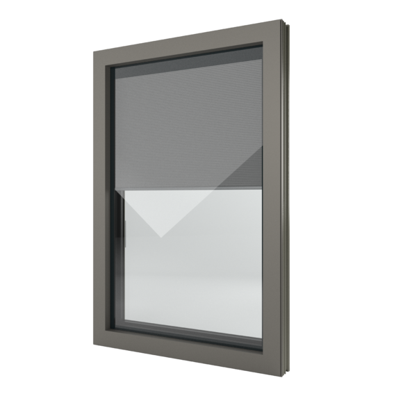 FIN-Window Nova-line Twin N 90+8 Alluminio-PVC