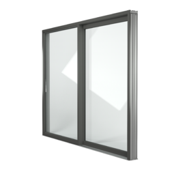 FIN-Scroll Slim-line 152 Aluminio-PVC