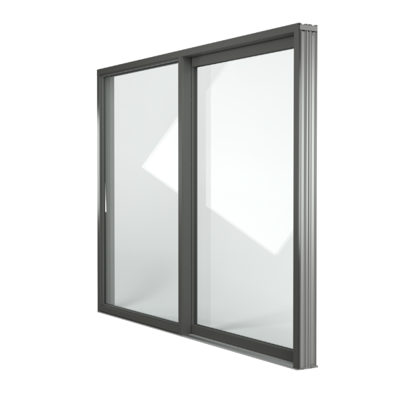 FIN-Scroll Slim-line 152 Aluminio-PVC