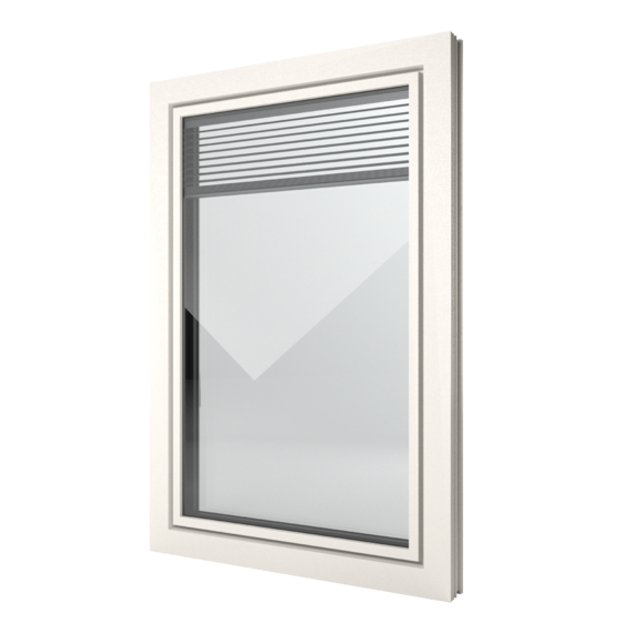 FIN-Window Slim-line 90 Kunststoff-Kunststoff