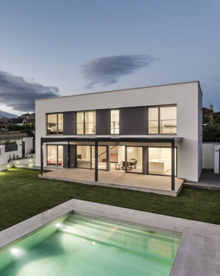 Passive house near Madrid