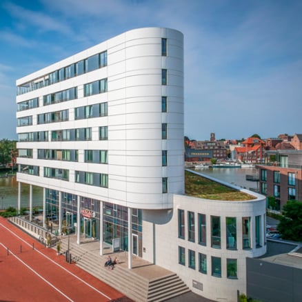 De havengalerijen van Leer