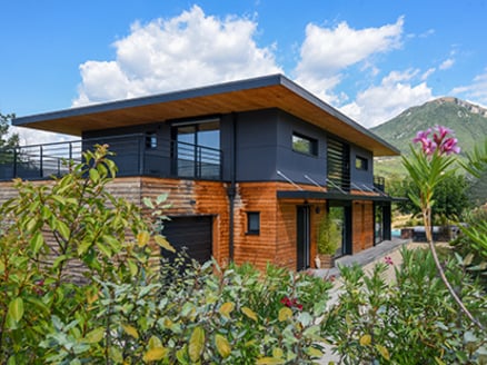 Wooden house in the South of France