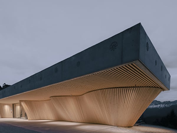 Nieuw hotelgebouw bij Brixen