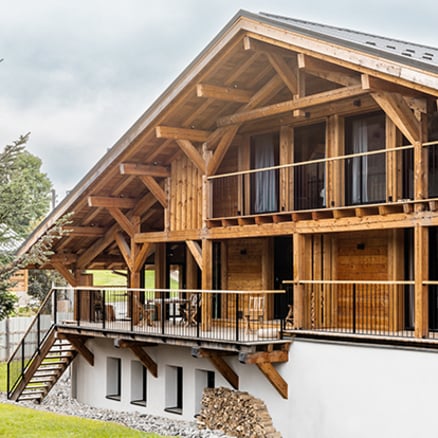 Chalet in de bergen van Megève