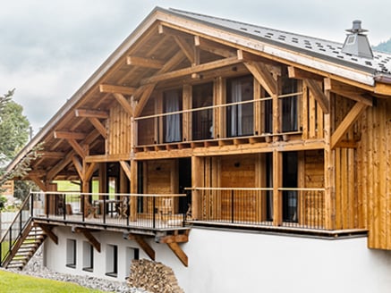 Chalet in de bergen bij Megève