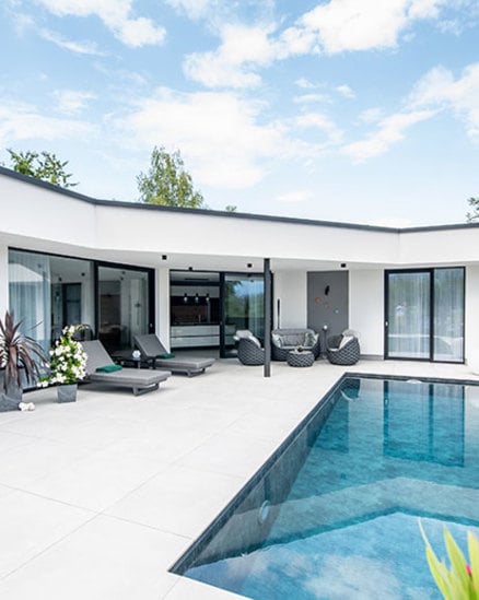 Moderne nieuwbouw in Karinthië