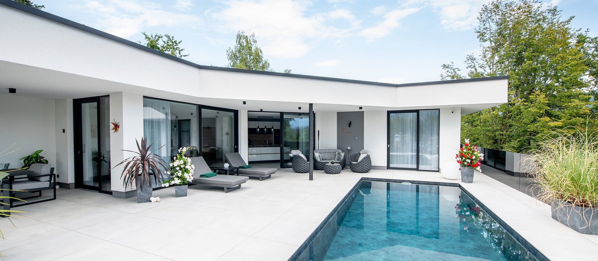 Moderne nieuwbouw in Karinthië