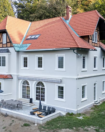 Renovação de janelas de uma moradia em Caríntia