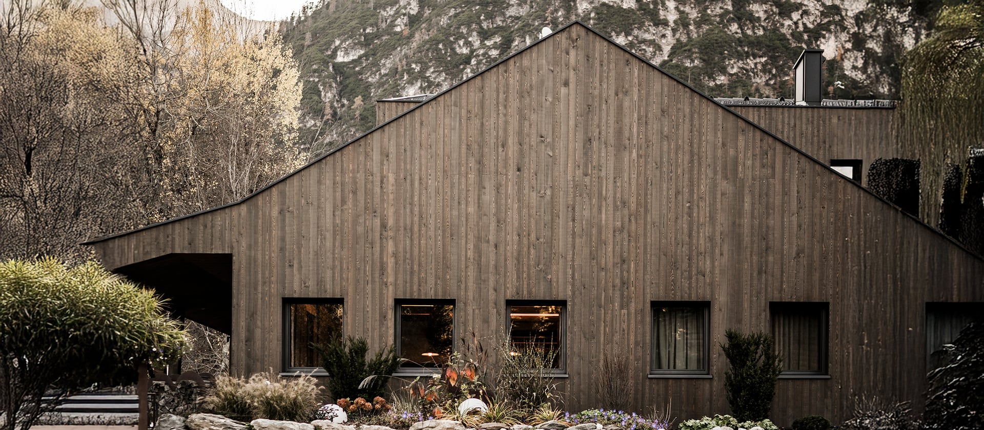 Restaurante Seeschupfe en las montañas de Südtirol