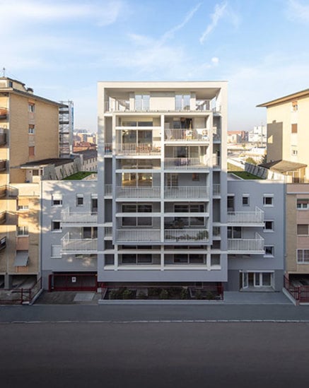 Nuevo complejo residencial en Milán
