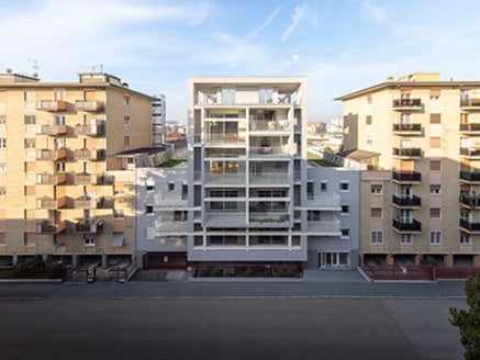 Nieuw appartementencomplex in Milaan