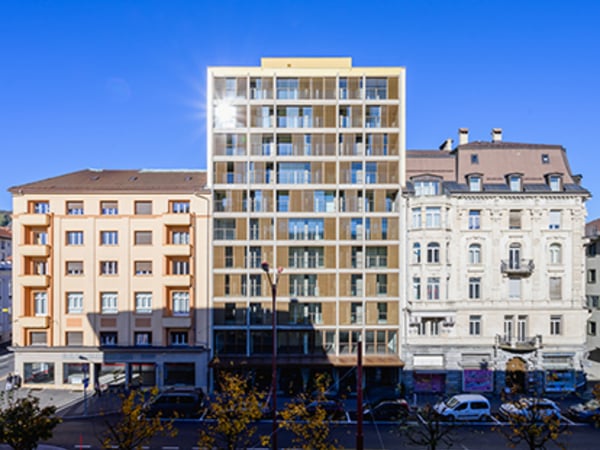 Complexe immobilier en Suisse