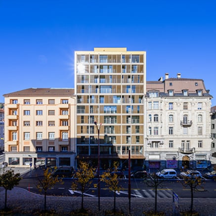 Complejo residencial en Suiza