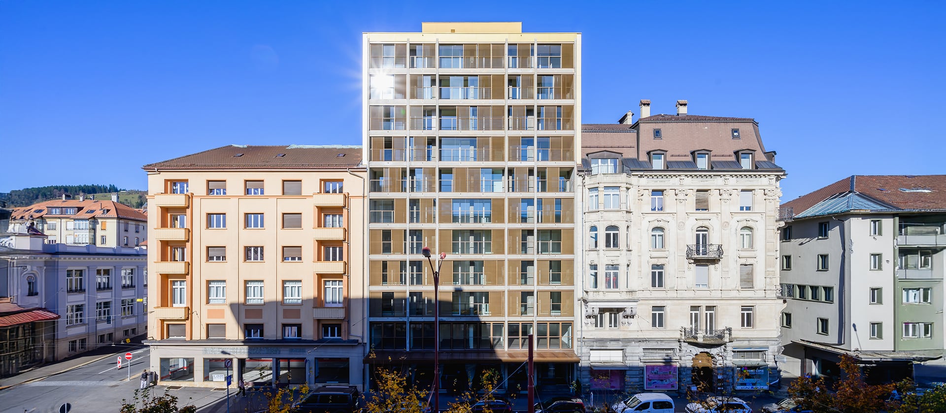 Complexe immobilier en Suisse