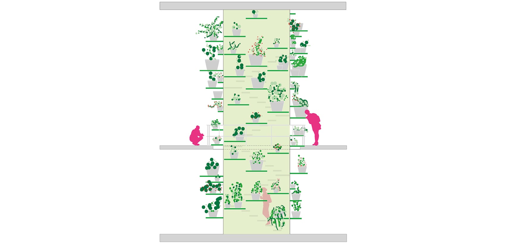 Reframe the building.