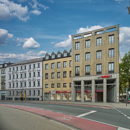Appartementen midden in Erlangen