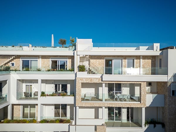 Apartment building on Sardinia