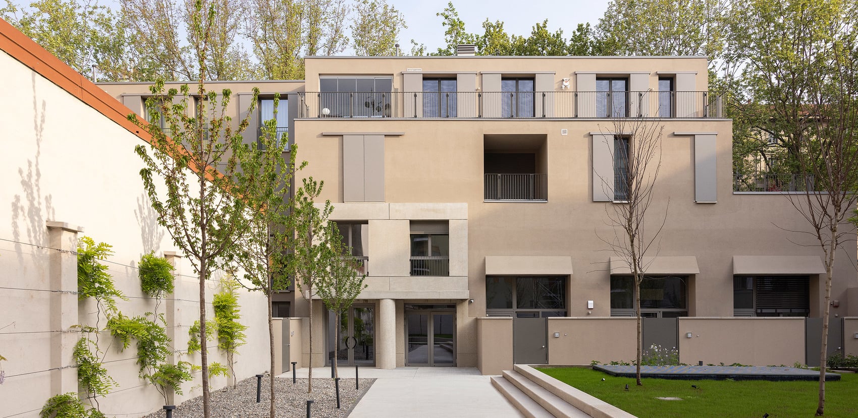 Zona residencial, Milán
